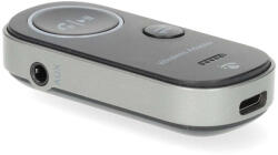 Nedis BTTC2500BK Bluetooth adó-vevő, 2 az 1-ben, TX/RX mód, alacsony késleltetés, 8.5 órás üzemidő, fekete