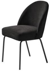 Unique Furniture Unique Furniture CRESTON Étkezőszék fekete bársony 34680002 (34680002)