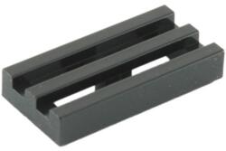 LEGO® Fekete módosított csempe 1 x 2 rács alsó horonnyal (241226)