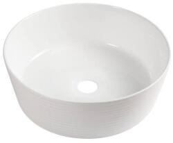 Triomini Mosdó lapra Triomini Slim 40x40 cm fehér színben fényes felülettel túlfolyás nélkül SLM4040 (XML4013H 400X400MM WHI)