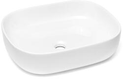 Triomini Mosdó lapra Triomini Slim 50x40 cm fehér színben fényes felülettel túlfolyás nélkül SLM5040 (TR41015-500X400MM)