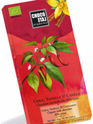 ChocoLate Organiko Csili, vanília, fahéj 70g