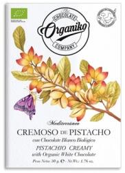 ChocoLate Organiko Pisztáciás fehér csokoládé 50g