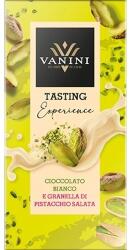 VANINI Tasting Fehér csokoládé sózott pisztáciával 75g