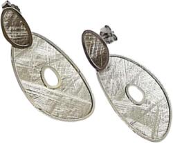 ÉkszerM Ezüst Lógós Fülbevaló VE 118801