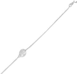 ÉkszerM Fehérarany Karlánc (méret: 17, 5; 20, 5) AU 95611