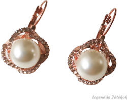 Xuxa Arany-bézs színű gyöngy bizsu fülbevaló