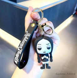 Yinuo Beauty Clothing and Apparel Addams Family Wednesday kulcstartó