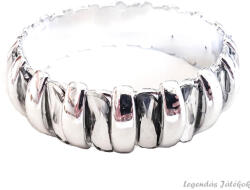 Xuxa Króm színű merev bizsu karperec karkötő