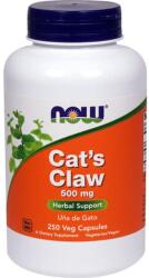 NOW Foods Cats Claw, macskaköröm, 500 mg, 250 db