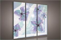 Consalnet Liliom minta, 3 darabos vászonkép, 90x80 cm méretben (C5-938S6)