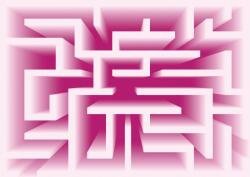 Consalnet Labirintus poszter, fotótapéta Vlies (312 x 219 cm) (C1-2456VEXXL)