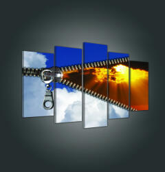 Consalnet Vászonkép 5 darabos, Égbolt és felhők 100x60 cm méretben (C5-184S17)