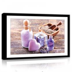 Consalnet Levendula termékek, vászonkép, 60x40 cm méretben (C5-11321O4)