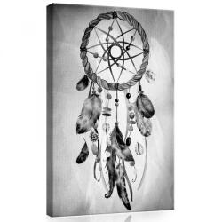 Consalnet Álomfogó szürkében, vászonkép, 40x60 cm méretben (C5-10832O4)