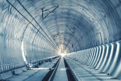 Dimex Vlies Fotótapéta - Tunnel construction - 375x250 cm (MS-5-2811)
