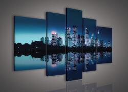 Consalnet Vászonkép, 5 darabos, Sydney éjszaka 170x100 cm méretben (C5-102S4A)