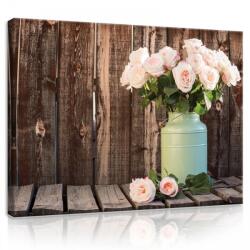 Consalnet Vászonkép, Rózsacsokor 80x60 cm méretben (C5-11796O6)