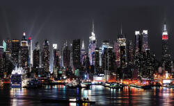 Consalnet New York éjjel poszter, fotótapéta (254 x 184 cm) (C1-1309V4)