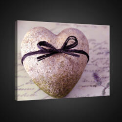 Consalnet Szív, vászonkép, 60x40 cm méretben (C5-2596O4)