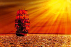 Dimex Vlies Fotótapéta - Sailing ship - 375x250 cm (MS-5-2770)