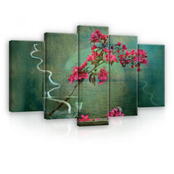 Consalnet Vászonkép 5 darabos, Murvafürt virágzáskor 100x60 cm méretben (C5-12685S17)