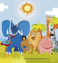 Dimex AFRICA ANIMALS fotótapéta, poszter, vlies alapanyag, 225x250 cm (MS-3-0338)