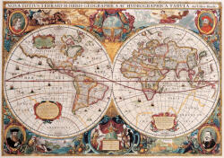 Dimex ANTIQUE MAP FROM 1630 fotótapéta, poszter, vlies alapanyag, 375x250 cm (MS-5-1500)
