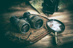 Dimex Vlies Fotótapéta - Old Telescope - 375x250 cm (MS-5-2116)