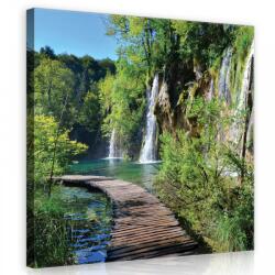 Consalnet Vízesés, vászonkép 80x80 cm méretben (C5-11845O2)