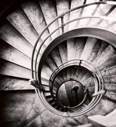 Dimex SPIRAL STAIRS fotótapéta, poszter, vlies alapanyag, 225x250 cm (MS-3-0271)