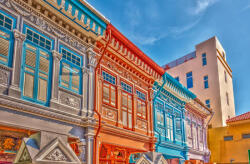 Dimex PERANAKAN ARCHITECTURE fotótapéta, poszter, vlies alapanyag, 375x250 cm (MS-5-0771)