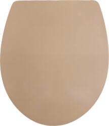 Quadrat Latte WC-ülőke duroplast fém zsanér bézs 2, 1kg fordított