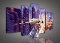 Consalnet Vászonkép, 5 darabos, Repülő 170x100 cm méretben (C5-105S4A)