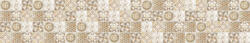 Dimex VINTAGE BEIGE TILES öntapadós konyhai poszter, 350x60 cm (KI-350-168)