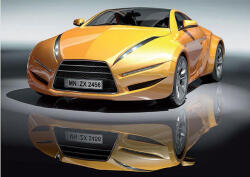 Consalnet Autó poszter, fotótapéta, Vlies (416 x 254 cm) (C1-143VEXXXL)