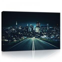 Consalnet Út a városba, vászonkép, 60x40 cm méretben (C5-11847O4)
