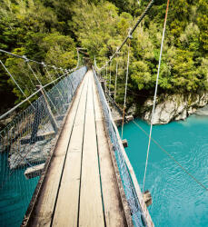 Dimex WOODEN BRIDGE fotótapéta, poszter, vlies alapanyag, 225x250 cm (MS-3-0082)