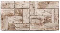 GRACE 3D PVC falpanel Fehér farönkök mintás (TP10017657)