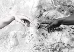 Consalnet Ádám teremtése poszter, fotótapéta, Vlies (368 x 254 cm) (C1-10313V8)