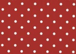 Vénilia Décor Gekkofix DOTS RED öntapadós tapéta 45 cm x 2 m (12594)