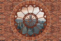 Consalnet Kilátás New Yorkra poszter, fotótapéta (208 x 146 cm) (C1-2179VEXL)