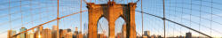 Dimex BROOKLYN BRIDGE PANORAMA öntapadós konyhai poszter, 350x60 cm (KI-350-116)