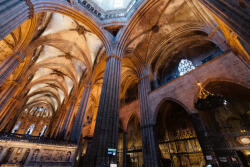 Dimex Vlies Fotótapéta - Gothic quarter of Barcelona - 375x250 cm (MS-5-0950)