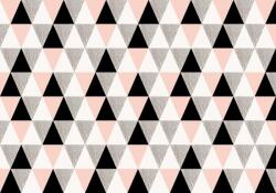 Consalnet Színes rombuszok poszter, fotótapéta, Vlies (250 x 175 cm) (C1-10635VX5)