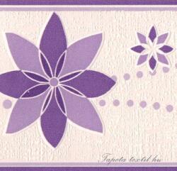 Jász-Iron Lila virág mintás bordűr (227-065)