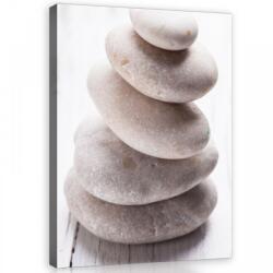 Consalnet Vászonkép, Zen, kőtorony 60x80 cm méretben (C5-11778O6)