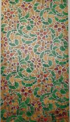 Vénilia Décor Gekkofix Reims Green yellow öntapadós üveg tapéta 45 cm x 15 m (56268)