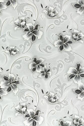Kontinent Fekete liliom virág mintás tapéta (30205) (30205)