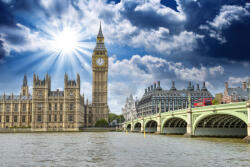 Dimex Vlies Fotótapéta - Houses of parliament - 375x250 cm (MS-5-0652)